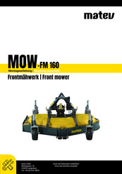 matev MOW-FM 160 Montageanleitung