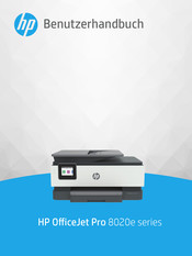 HP OfficeJet Pro 8020e Serie Benutzerhandbuch