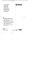 EINHELL 41.404.60 Bedienungsanleitung