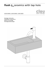 Clou flush 3 CL/03.12032 Montageanweisungen