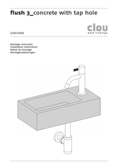 Clou flush 3 CL/03.11030 Montageanweisungen