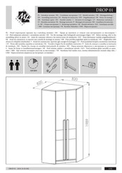 ML MEBLE DROP 01 Montageanleitung