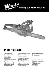 Milwaukee M18 FCHS35 Originalbetriebsanleitung