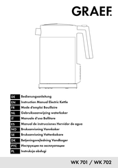 Graef WK 702 Bedienungsanleitung