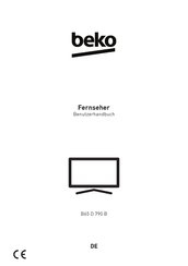 Beko B65 D 790 B Benutzerhandbuch