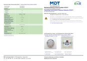MDT Technologies SCN-P360K3.03 Betriebsanleitung