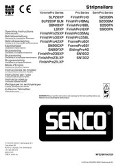 Senco FinishPro18Mg Betriebsanleitung