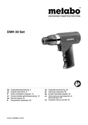 Metabo DMH 30 Set Originalbetriebsanleitung