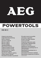 AEG KS 55 C Originalbetriebsanleitung