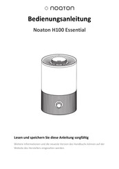 Noaton H100 Essential Bedienungsanleitung
