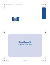 HP deskjet 3820 Serie Kurzübersicht