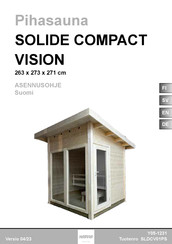 Harvia SOLIDE COMPACT VISION Montageanleitung