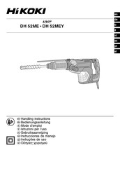 HIKOKI DH 52MEY Bedienungsanleitung