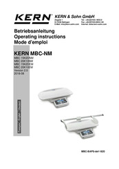 KERN TMBC 20K10EM-A Betriebsanleitung