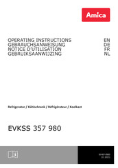 Amica EVKSS 357 980 Gebrauchsanweisung