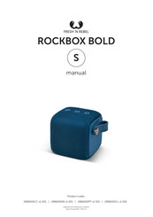 Fresh 'N Rebel ROCKBOX BOLD S Bedienungsanleitung