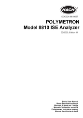 Hach POLYMETRON 8810 Basis-Benutzerhandbuch