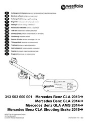 Westfalia Automotive 313 503 600 001 Montage- Und Betriebsanleitung