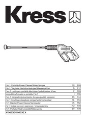 Kress KG633E Serie Bedienungsanleitung