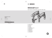 Bosch UniversalImpact 700 + Drill Assistant Originalbetriebsanleitung