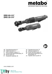 Metabo DRS 95-1/2 Originalbetriebsanleitung