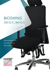 Haider Bioswing 350 iQ S Bedienungsanleitung