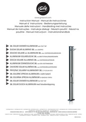 GRE DSALP38B Bedienungsanleitung