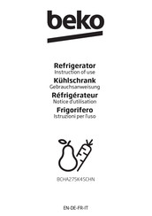 Beko BCHA275K4SCHN Gebrauchsanweisung