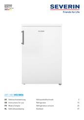 SEVERIN VKS 8806 Gebrauchsanweisung