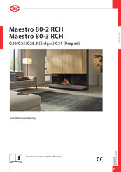 Dru Maestro 80/2 RCH Installationsanleitung