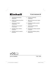 EINHELL TC-AC 200/24/8 OF Originalbetriebsanleitung