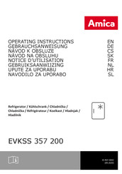 Amica EVKSS 357 200 Gebrauchsanweisung