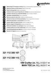 Westfalia Automotive 321 112 300 107 Montage- Und Betriebsanleitung