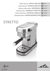 eta STRETTO 2180 Bedienungsanleitung