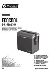 Outwell ECOcool Slate Grey 35 12V/230V Bedienungsanleitung