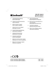EINHELL GC-PC 2040 I Originalbetriebsanleitung