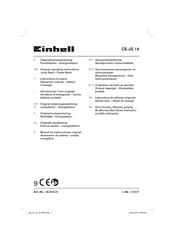 EINHELL CE-JS 18 Originalbetriebsanleitung