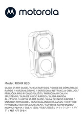 Motorola ROKR 820 Kurzanleitung