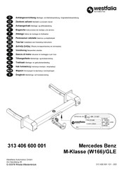 Westfalia Automotive 313 406 600 001 Montage- Und Betriebsanleitung