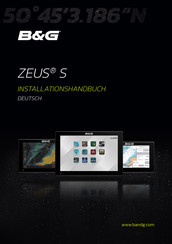 B&G ZEUS S Installationshandbuch