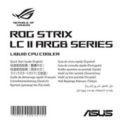 Asus ROG STRIX LC II Serie Schnellstartanleitung