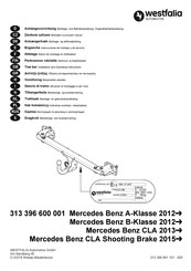 Westfalia Automotive 313 396 600 001 Montage- Und Betriebsanleitung
