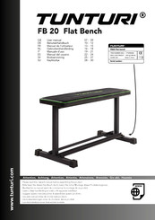 Tunturi FB 20 Flat Bench Benutzerhandbuch