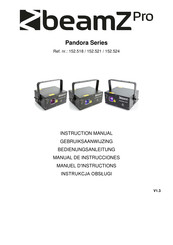 Beamz Pro Pandora 1200 Bedienungsanleitung