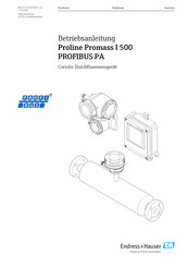 Endress+Hauser Proline Promass I 500 Betriebsanleitung