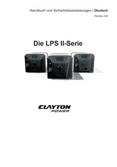 Clayton Power LPS II 1500 W 1 kWh SE Handbuch