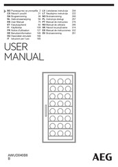 AEG AWUD040B8B Benutzerinformation