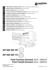 Westfalia Automotive 307 500 300 107 Montage- Und Betriebsanleitung