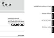 Icom GM600 Bedienungsanleitung