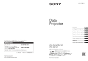 Sony VPL-DW127 Kurzreferenz